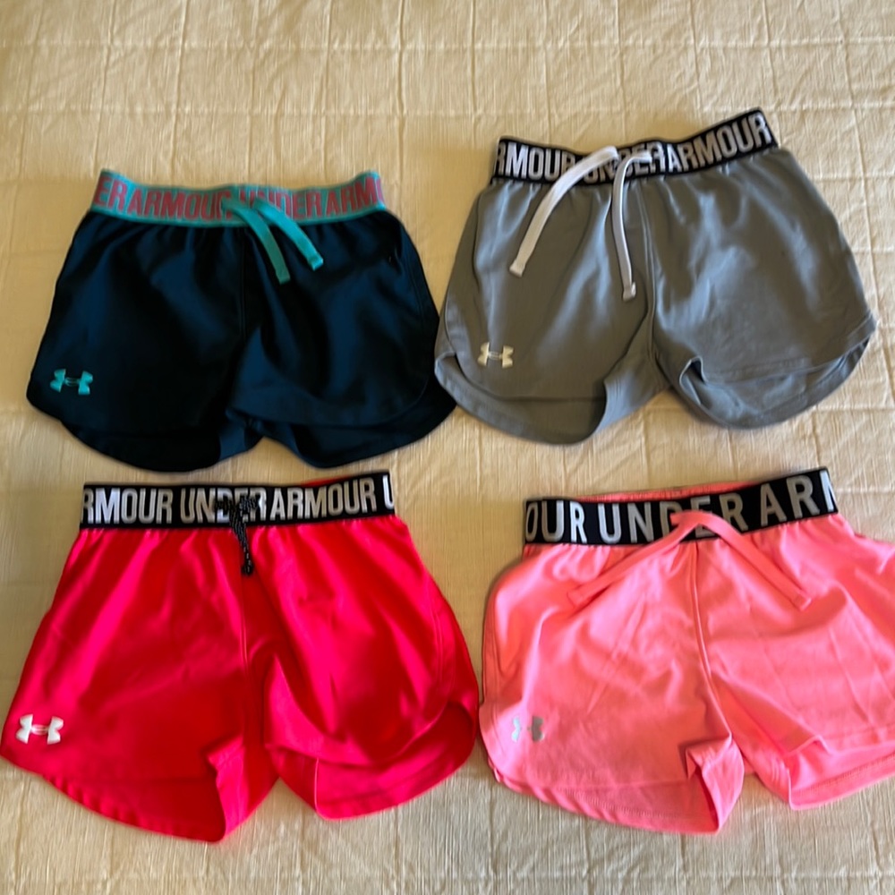 4 Pairs of Under Armour Shorts